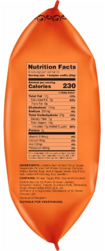 St Pierre Butter Brioche Waffles, 6 packs, 10.6 oz Perspective: top