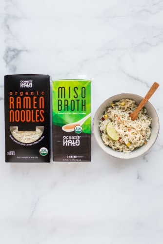 Ocean's Halo Organic Ramen Noodles Perspective: top