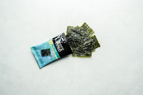 Ocean's Halo® Sea Salt Seaweed Snack Perspective: top
