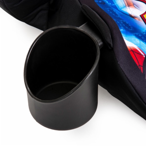 KidsEmbrace KE-4801BLU Spider-Man Backless Car Seat for Kids 4 Years and Up Perspective: top