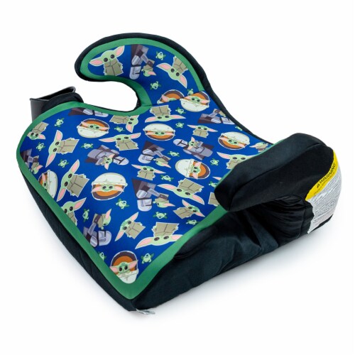KidsEmbrace KE-4801GGU Baby Yoda, Mandalorian, Grogu Backless Booster Car Seat Perspective: top