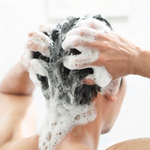 Cremo 2 in 1 Shampoo & Conditioner For Men Bourbon & Oak Scent Cleanses + Moisturizes In One Step Perspective: top