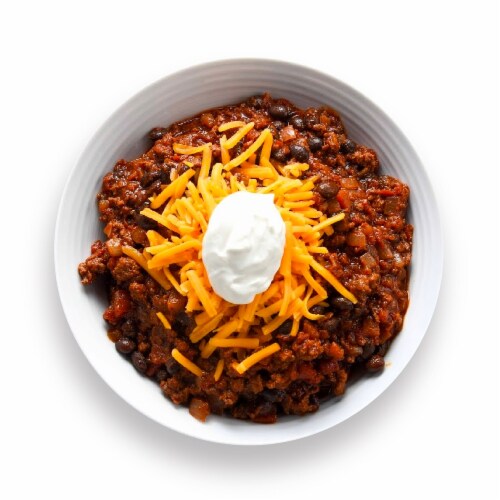 Home Chef Express Meal Kit Beef Chili Perspective: top