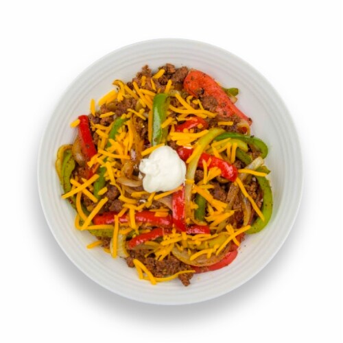 Home Chef Express Acapulco Beef Skillet Perspective: top