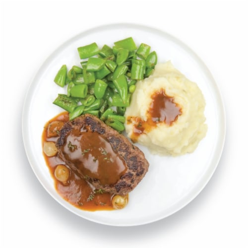Home Chef Complete Meal Kit Salisbury Steak Perspective: top