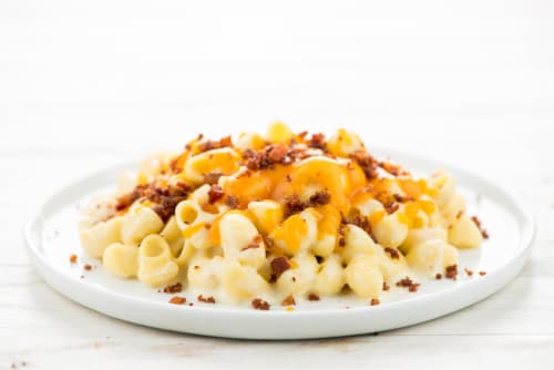 Home Chef Heat & Eat Bacon Mac and Cheese Perspective: top
