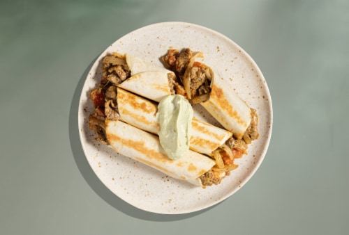 Home Chef® Meal Kit Argentinean Steak Flautas With Avocado Crema Perspective: top