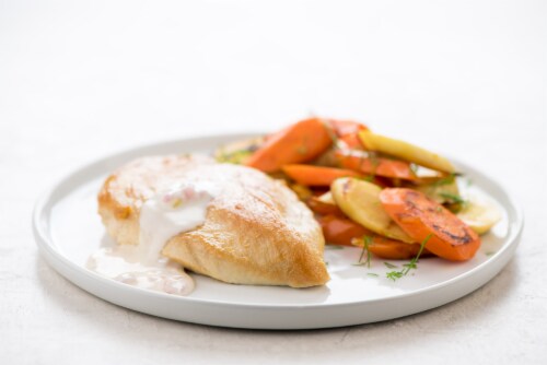 Home Chef Meal Kit Chicken with Beurre Blanc Perspective: top