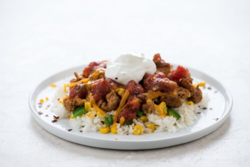 Home Chef Oven-Ready Turkey Taco Bake Perspective: top