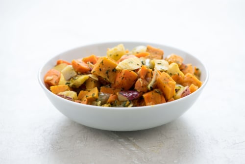 Home Chef Heat & Eat Roasted Vegetables Perspective: top