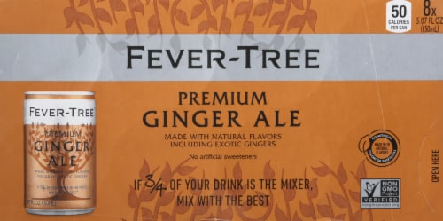 Fever Tree Premium Ginger Ale Perspective: top