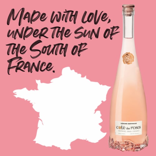 Gerard Bertrand Cote des Roses France Rose Wine Perspective: top