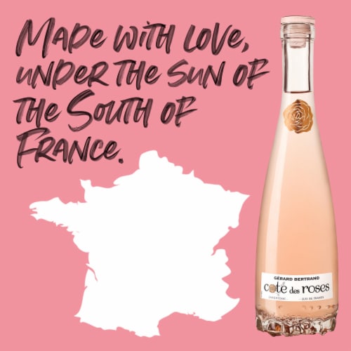 Gerard Bertrand Cote des Roses France Rose Wine Perspective: top