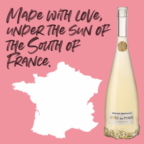 Gerard Bertrand Cote des Roses Chardonnay France White Wine Perspective: top