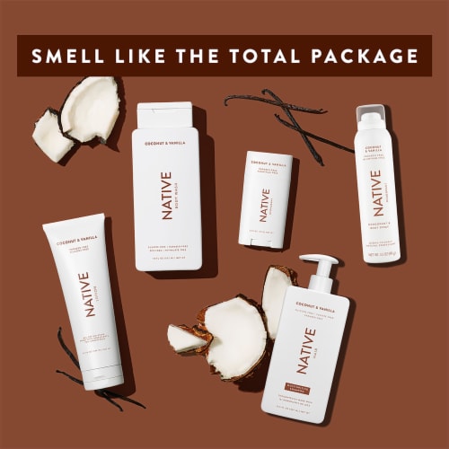 Native Coconut & Vanilla Deodorant Perspective: top
