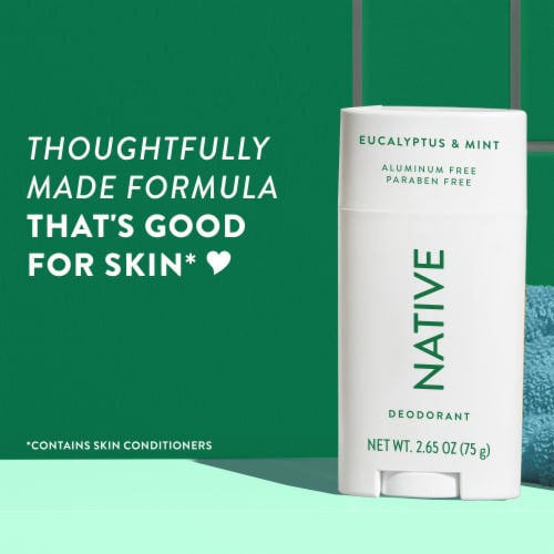 Native Eucalyptus & Mint Natural Deodorant Perspective: top