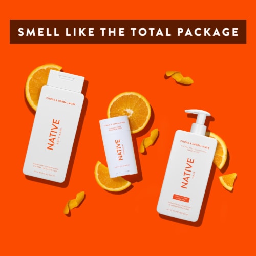 Native Citrus & Herbal Deodorant Perspective: top