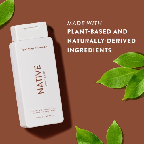 Native Body Wash with Coconut & Vanilla Perspective: top