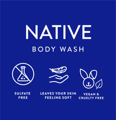 Native Lavender & Rose Body Wash Perspective: top