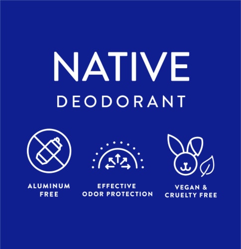 Native Midnight Jazmine & Sage Deodoant 2.65oz Perspective: top