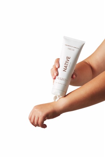 Native Body Lotion with Coconut & Vanilla Perspective: top