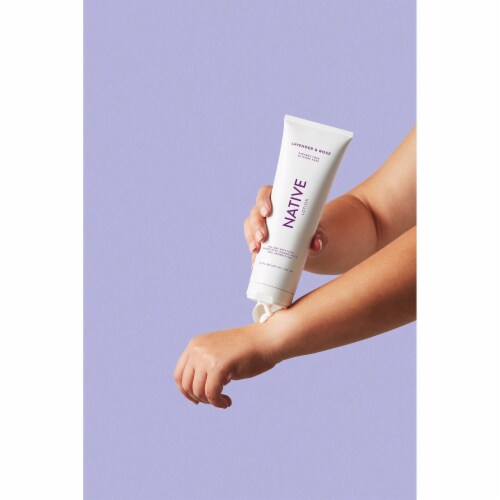 Native Body Lotion with Lavender & Rose Perspective: top