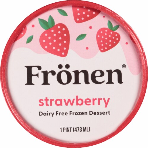 Fronen® Strawberry Non-Dairy Frozen Dessert Perspective: top