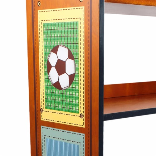 Fantasy Fields Toy Furniture Little Sports FanTall Bookshelf Nursery, Playroom, Kid's Room Perspective: top