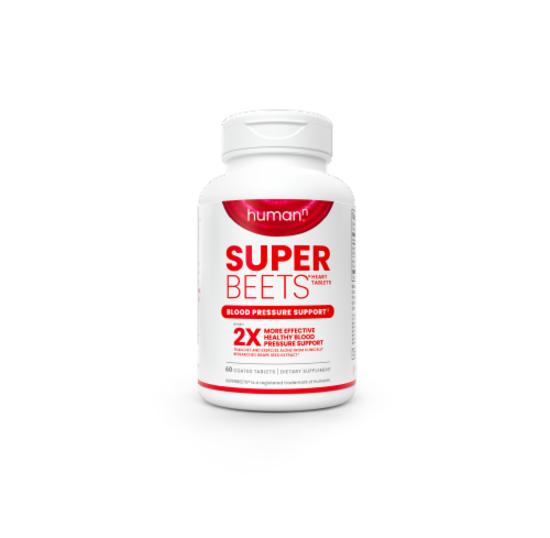 HumanN SuperBeets Heart Tablets Perspective: top