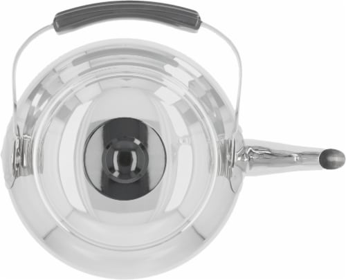 Demeyere Resto 4.2-qt Stainless Steel Tea Kettle Perspective: top