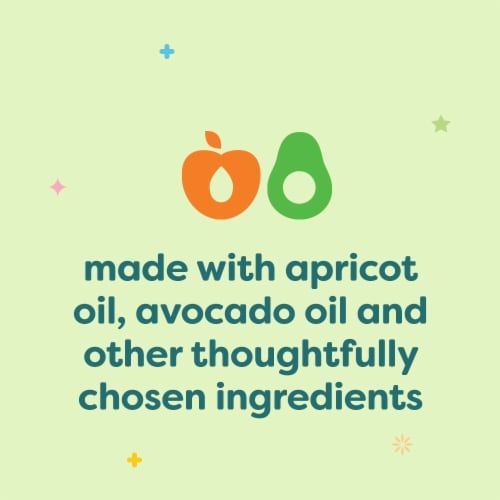 Babyganics Apricot Chamomile 2-In-1 Shampoo & Conditioner Perspective: top