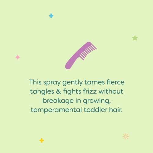 Babyganics Apricot Chamomile Detangling Spray Perspective: top