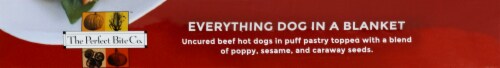 The Perfect Bite Co. Everything Dog in a Blanket Corn Dogs Perspective: top