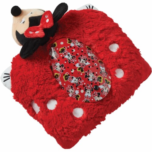 Pillow Pets Sleeptime Lite Disney Minnie Mouse Plush Toy Perspective: top