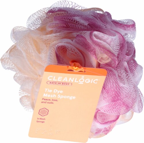 B&B Mesh Facial Sponge Perspective: top