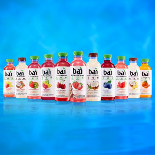 Bai Costa Rica Clementime Water Beverage Bottle Perspective: top