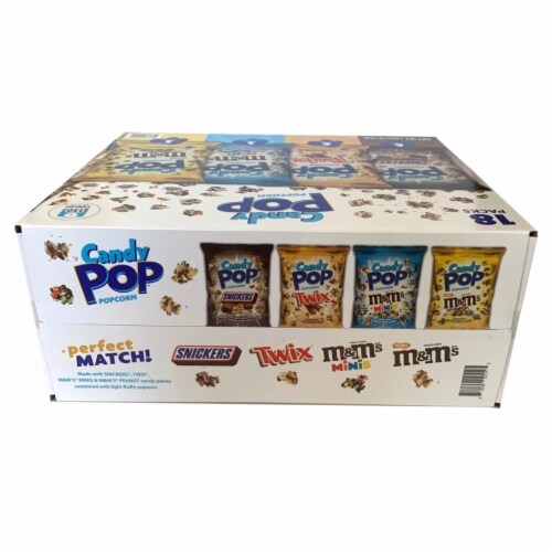 Candy Pop® Popcorn Variety Pack Perspective: top