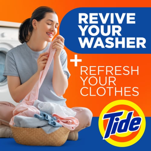 Tide Washing Machine Cleaner 4 Month Value Pack Perspective: top