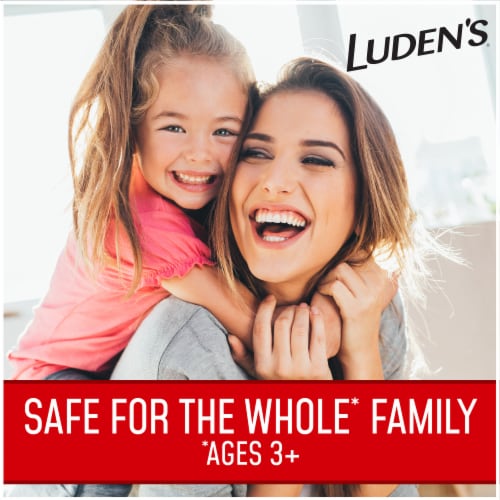 Luden's Soothing Wild Cherry Throat Drops Perspective: top