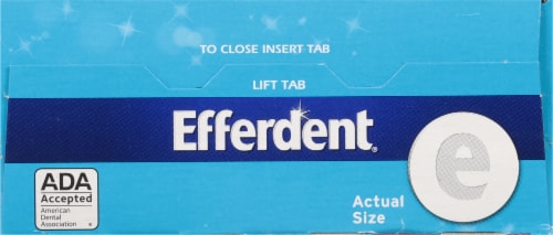 Efferdent Complete Clean Tablets Perspective: top