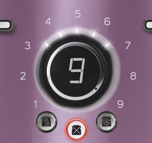 Sencor 4-Slot Toaster with Digital Button and Rack - Violet Perspective: top