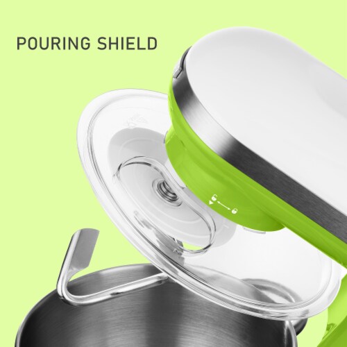 Sencor Stand Mixer with Pouring Shield - Green Perspective: top