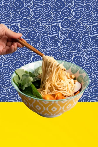 Snapdragon Miso Ramen Instant Noodle Soup - 2.2 oz Perspective: top