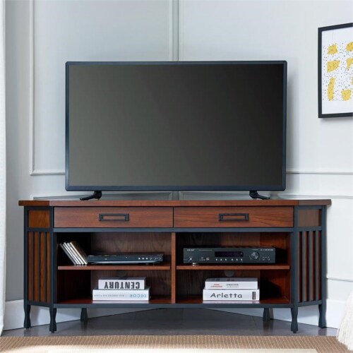 Leick corner discount tv stand