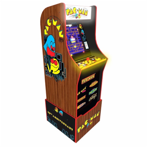 Arcade1Up Pac Man 40th Anniversary 7 in 1 Arcade Video Game
