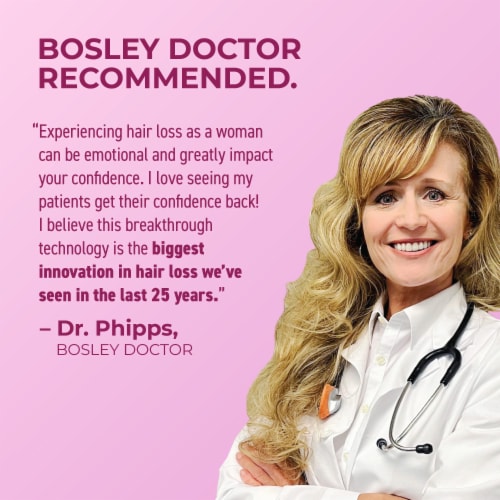 Bosley® MD Revive+ Densifying Foam For Women Perspective: top