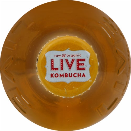Live Soda Ginger Kombucha Perspective: top