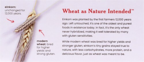 Jovial® 100% Organic Einkorn Traditonal Pasta Fusilli Perspective: top