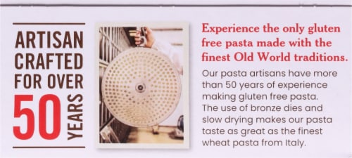Jovial® Organic Brown Rice Fusilli Pasta Perspective: top