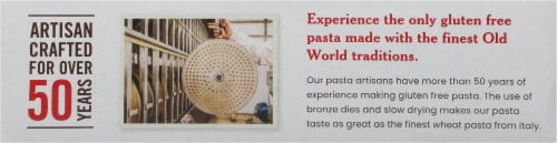 Jovial Gluten Free Brown Rice Pasta Manicotti Perspective: top